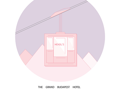 MENDL'S - The Grand Budapest Hotel colour palette design film film design illustration wes anderson