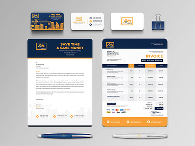 Construction Company Branding Design