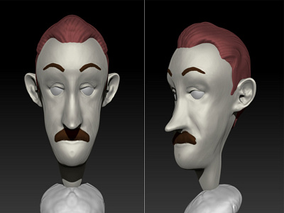 Cartoon charecter modeling-3d 3d 3d mdoeling 3d modeling character modeling modeling zbrush