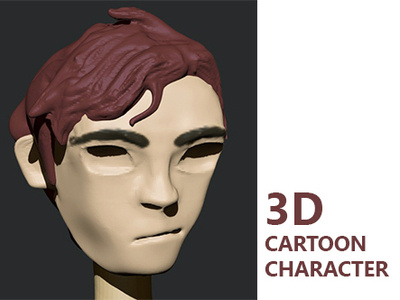 3D cartoon character design