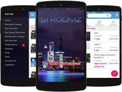 Stroomz android business app booking app business app marketplace app mobile business online booking app online property app property apps