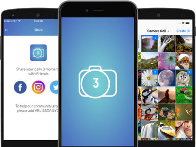 Bliss Daily– Social Mobile App