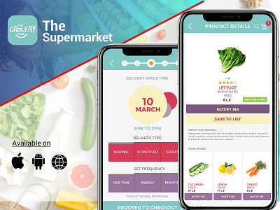 The Grocery Shop - Grocery Delivery Mobile Application! android app development grocery delivery app ios app development mobile app development on demand grocery delivery app