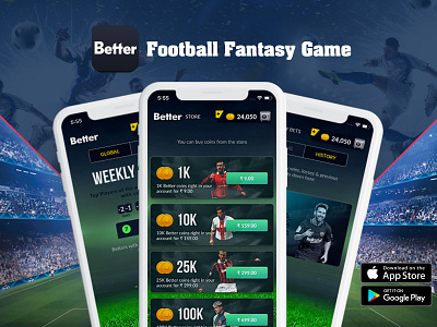 Better- Betting Game android app development fantasy fantasy sports fantasy sports app fantasy sports app development ios app development mobile app development