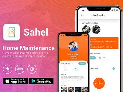 Sahel – Service Marketplace Mobile App