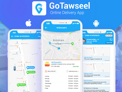 Go Tawseel - Delivery Logistic Mobile App