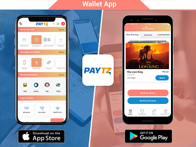 PaytZ - Wallet App android app development ios app development mobile app development