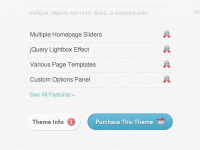 Theme Info v2 features lists textures