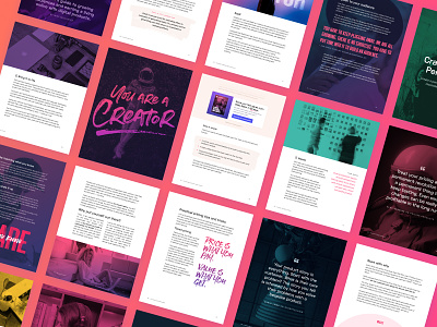 Liftoff Creator Course eBook Preview audiobook book branding clean color course creator ebook ecommerce entrepreneur font launch online course pink product purple sans-serif space typography wordpress