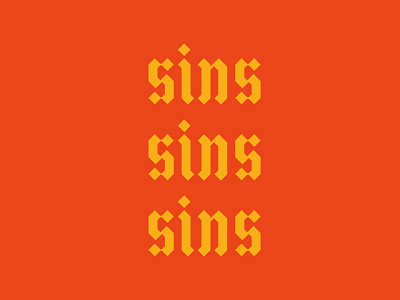 sins sins sins