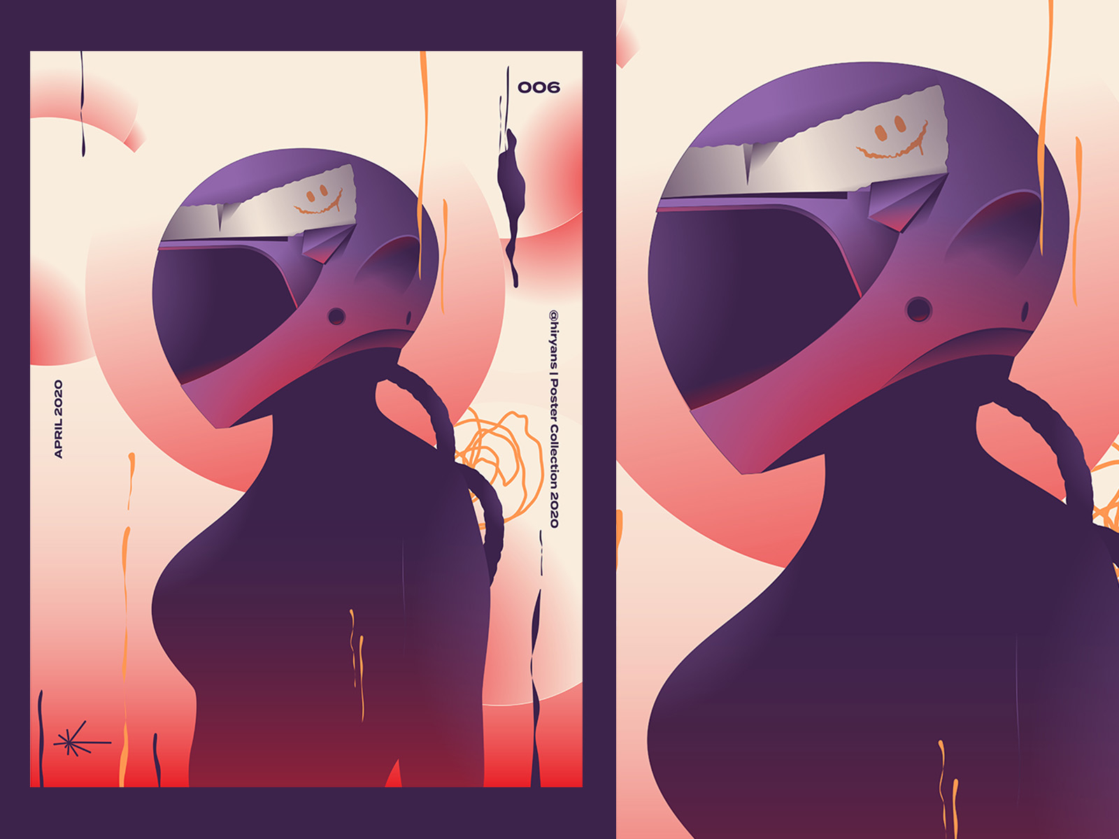 Astronaut | Poster Collection 2020 by Ryan Saputra on Dribbble