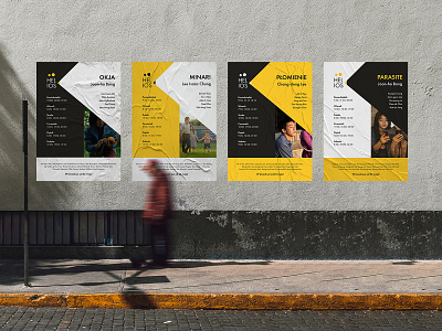 Helios Polska — Rebranding concept billboard brand branding cinema concept design graphic design helios id card identity instagram logo logotype mark post poster rebranding visual identity