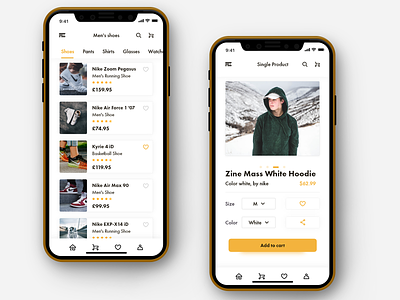 Mobile app - Fashion E-commerce