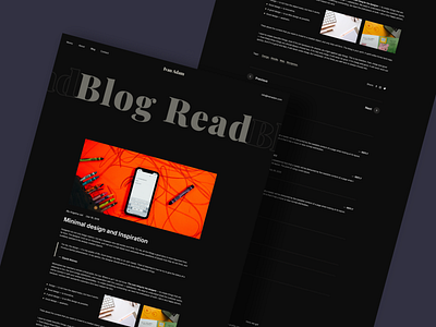 Blog Details Page