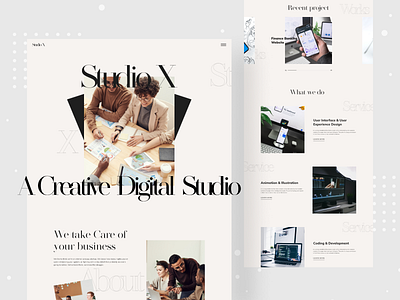 Digital Agency Landing Page