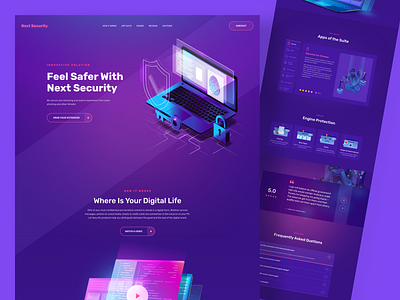 Next Security - Landing Page