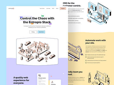 Entropio Inc - SaaS Landing Page
