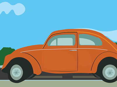 Car Illustration. design graphic design illustration