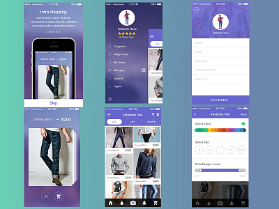 Shopping App Ui