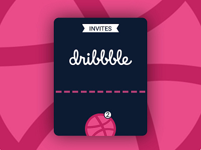 2x Dribbble Invites Giveaway drafted dribbble invitation invite invites