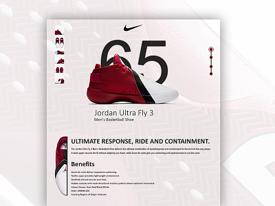 Nike Sneakers Ui #5 animation banner interface designer mobile app design nike ui ui ux design user interface ux