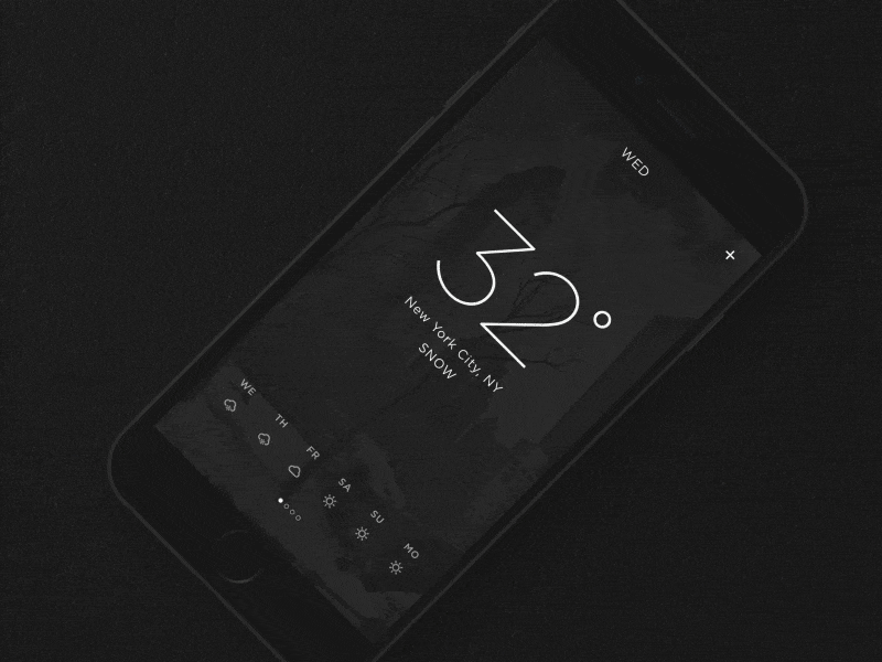 Daily UI Day 37 Weather