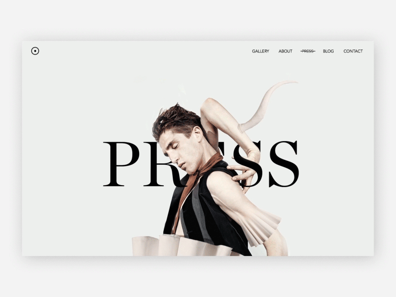 Daily UI Day 51 Press Page 51 animation brand daily dailyui day minimal organic page press ui