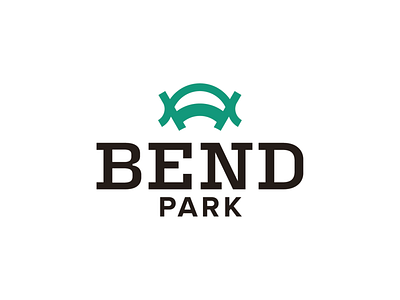 Bend Park Logo abstract abstract icon abstract logo clean icon identity identity design logo logo design logo icon luxury modern park park logo