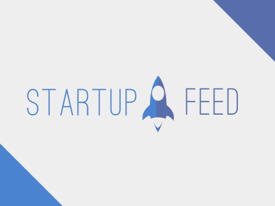 Startup Feed Logo blue feed logo spaceship startup violet