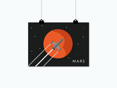 Poster Mars / SPACE SQUAD