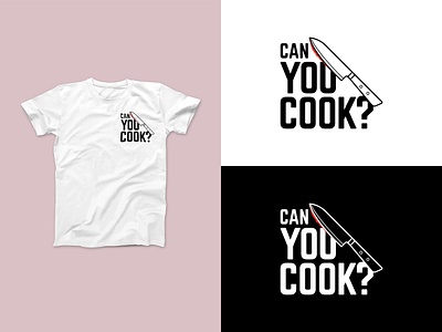 Can you cook? - knife / print motif for Herzkampf apparel apparel design design flat graphic design graphicdesign illustration inspiration tee design vector