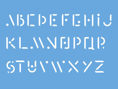 Linium (alphabet) font modular type modular typography typeface