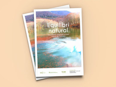 Equilibri natural diseño editorial diseño gráfico editorial graphic design land art magazine minimalist nature simple