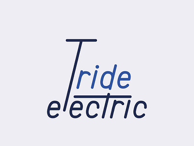 Logo Ride Electric design diseño gráfico graphic design logo logo design logodesign logotype