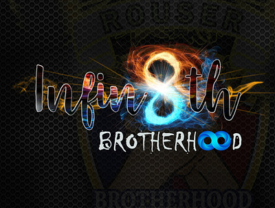 Infin8th Brotherhood Logo RRC graphic art graphics design
