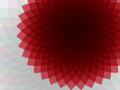 10 min. + Illustrator = This shape multiply red vector