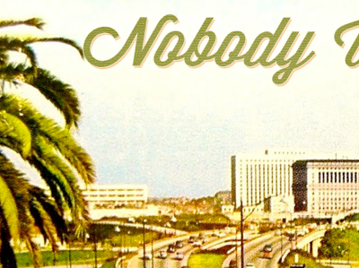 Nobody Walks in L.A.! advertising photo manipulation vintage
