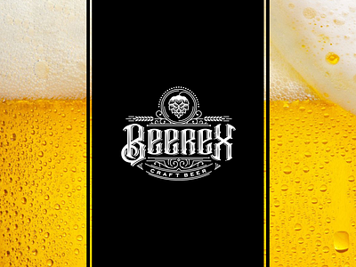 Beerex beer branding design logo logo design vector