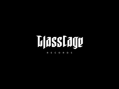 GlassCage brand branding design logo logo design logotype sign