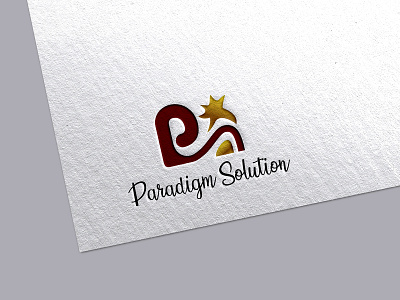 Pradigm Solution (Logo) art design drawing dribbble graphic design illustration illustrations logo shot vector
