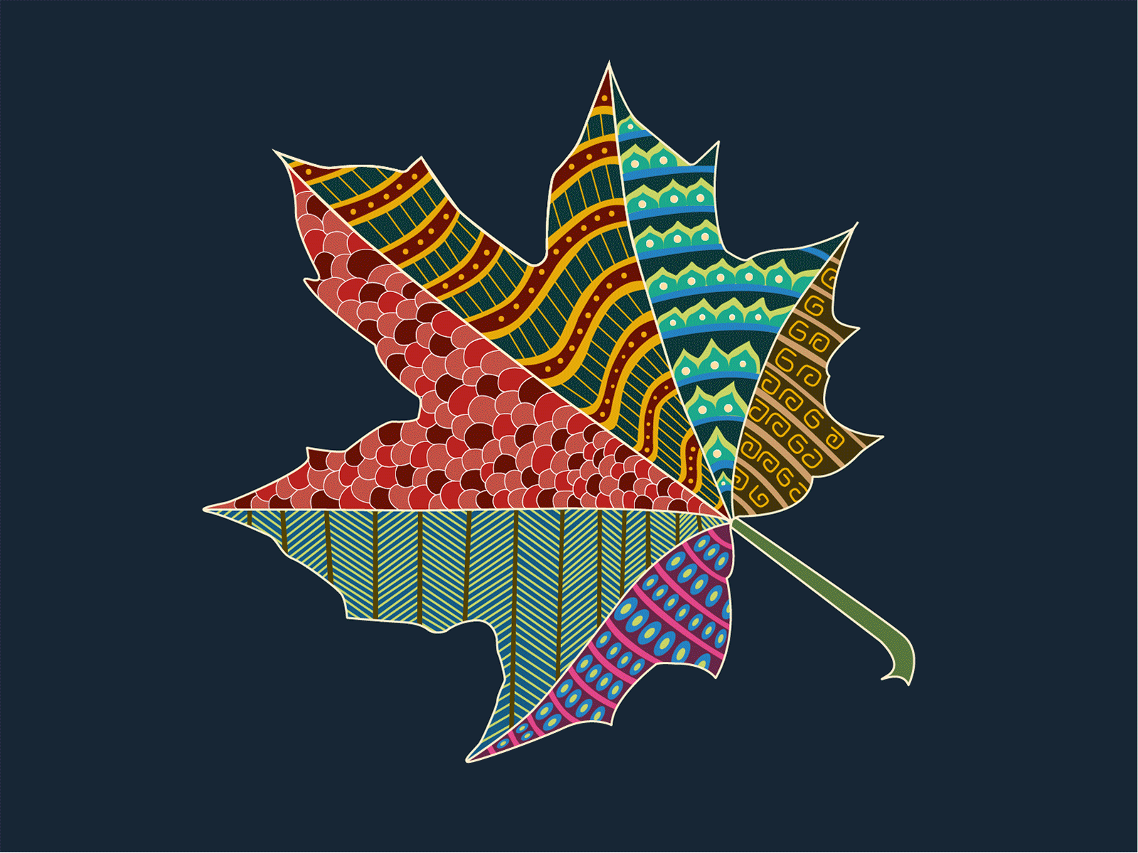 Mandala Leaf (Vol.2)