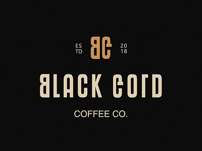black gold coffee co branding branding coffee coffee bag coffee shop logo logotype mug
