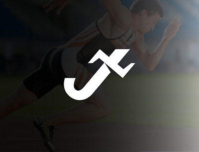 jesus athlete logo icon art direction athlete athletics branding design flat icon identity jesus logo minimal sport vector