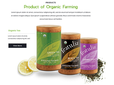 Tea Landing Page