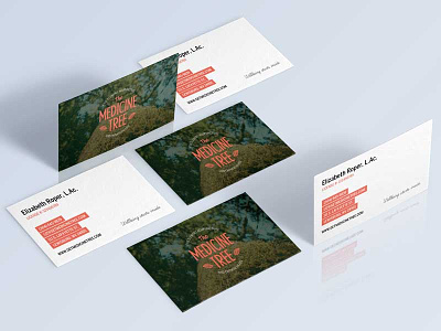 The Medicine Tree Acupuncture Business Cards