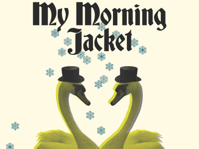 My Morning Jacket Poster band poster graphic design poster print