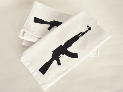 Gun Napkins