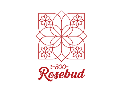 Day 6: 1-800-Rosebud brand branding design designinspiration graphicdesign icon instadaily logo logodesinger logos logotype thirtylogos