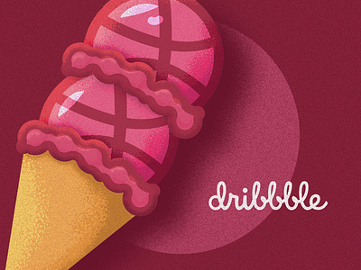 Two Dribbble Invites 🍨