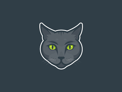 Cat Mascot brand branding cat college design dribbble flat design graphic design green icon icons illustration illustrator logo marketing mascot sports varsity vector